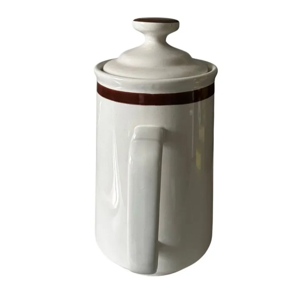 Four Seasons Stoneware Clearbrook Autumn Bouquet Coffee Server Teapot